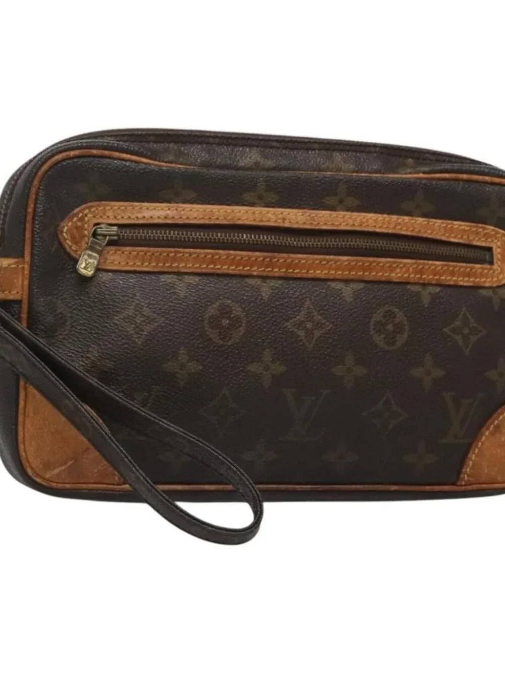 LOUIS VUITTON Monogram Marly Dragonne GM Clutch Bag M51825 LV Auth BA2186
